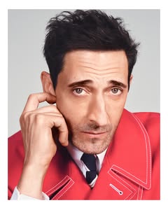 A photo of Adrien Brody, a Actor, who has a Bright Winter color profile.