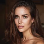 A photo of Clara Alonso, a Model, who has a Soft Autumn color profile.