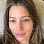 A photo of Jessica Biel, a Actress, who has a Soft Autumn color profile.