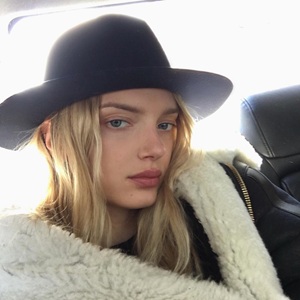 A photo of Lily Donaldson, a Model, who has a Light Summer color profile.