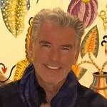 A photo of Pierce Brosnan, a Actor, who has a Soft Summer color profile.