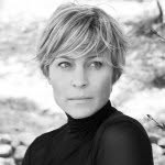 A photo of Robin Wright, a Actress, who has a Light Summer color profile.