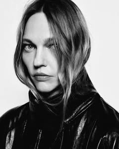 A photo of Sasha Pivovarova, a Model, who has a Light Summer color profile.