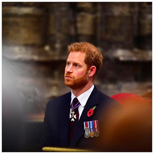 A photo of Prince Harry, a Royal, who has a Light Spring color profile.