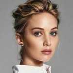A photo of Jennifer Lawrence, a Actress, who has a Light Spring color profile.