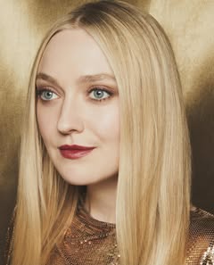A photo of Dakota Fanning, a Actress, who has a Light Spring color profile.