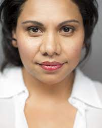 A photo of Deborah Mailman, a Actress, who has a Dark Winter color profile.