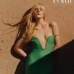 A photo of Elle Fanning, a Actress, who has a Light Spring color profile.