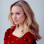 A photo of Emily Berrington, a Actress , who has a Bright Spring color profile.