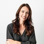 A photo of Jacinda Ardern, a Politician, who has a Dark Autumn color profile.