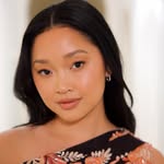 A photo of Lana Condor, a Actress, who has a Dark Winter color profile.
