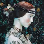 A photo of Lily Cole, a Model, Actress, who has a Light Spring color profile.