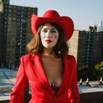 A photo of Lola Kirke, a Actress, who has a Soft Summer color profile.