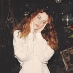 A photo of Riley Keough, a Actress, who has a Soft Summer color profile.